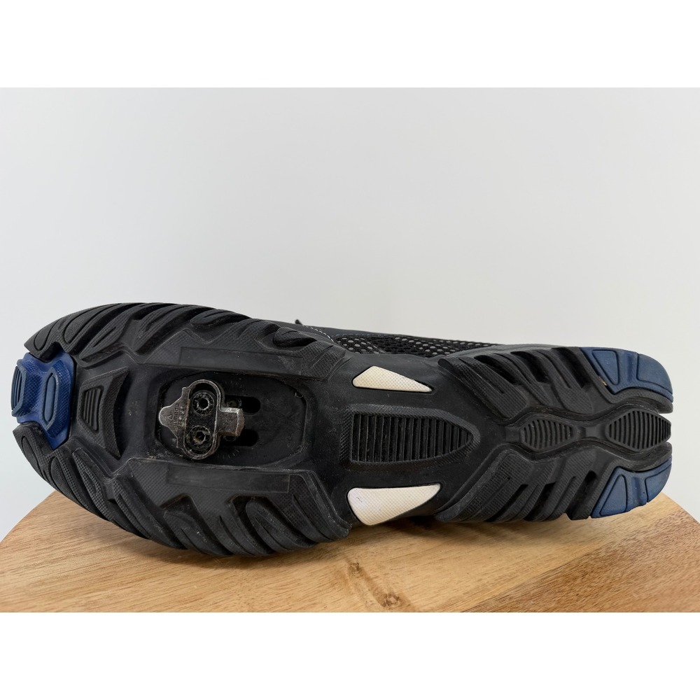 Shimano SH-MT33L Mens Mountain Bike Shoes Black Blue SPD EU 46 US 11.2 MTB - Picture 9 of 13